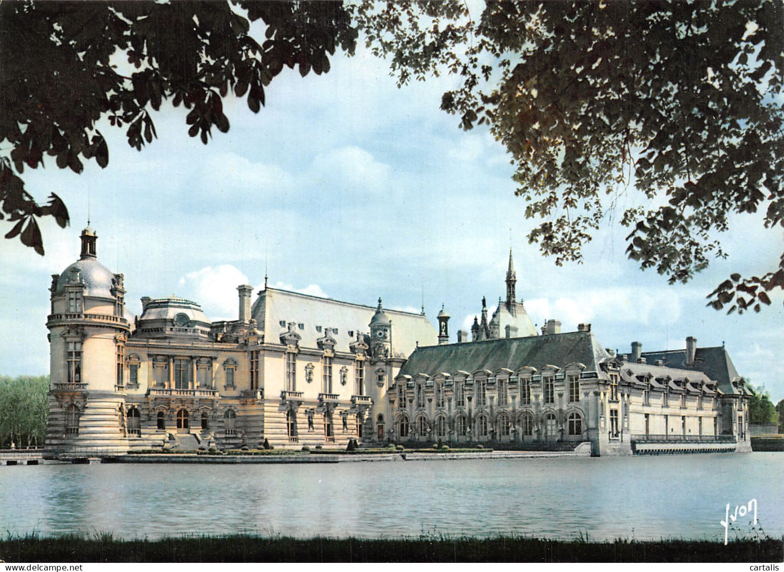 60-CHANTILLY LE CHATEAU-N°4182-D/0125 - Chantilly