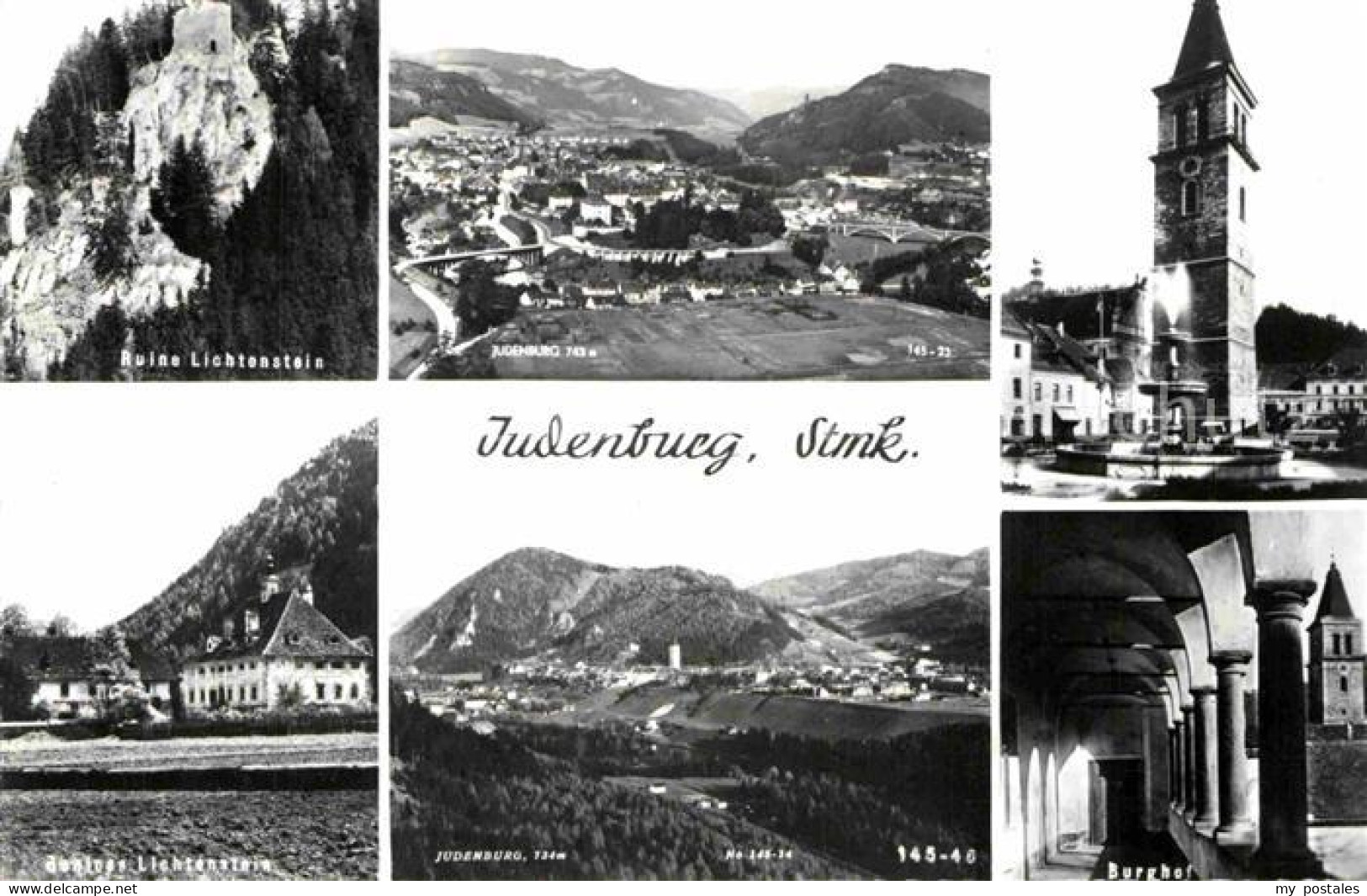 72794800 Judenburg Steiermark Ruine Lichtenstein Burghof  Judenburg Steiermark - Sonstige & Ohne Zuordnung