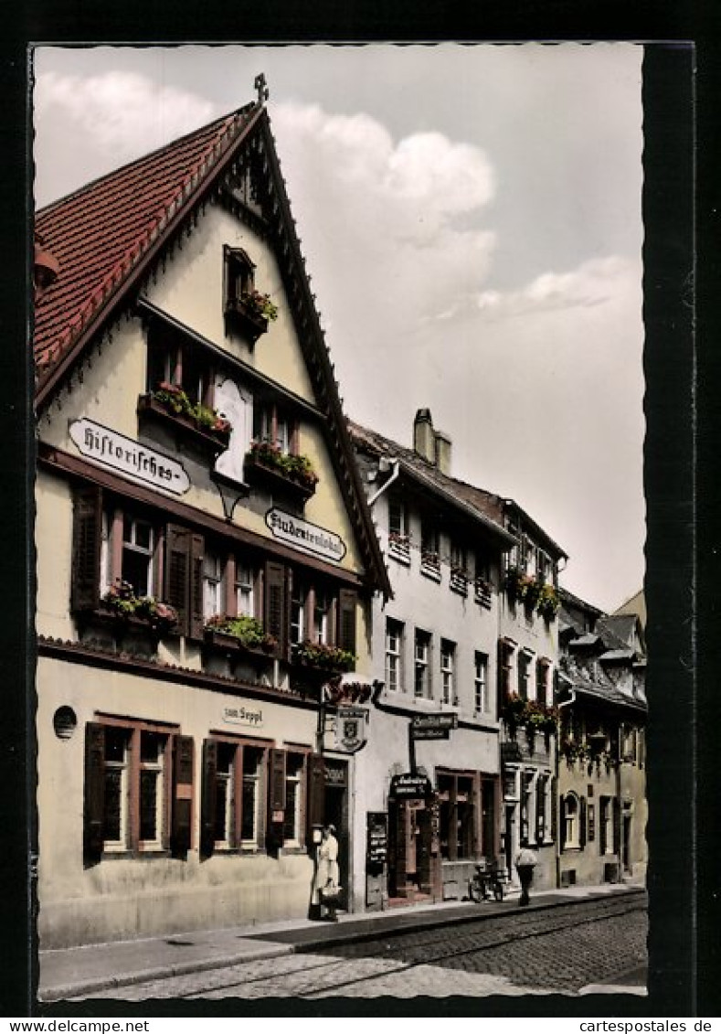 AK Heidelberg, Historisches Studentenlokal Zum Seppl Und Roter Ochse  - Heidelberg