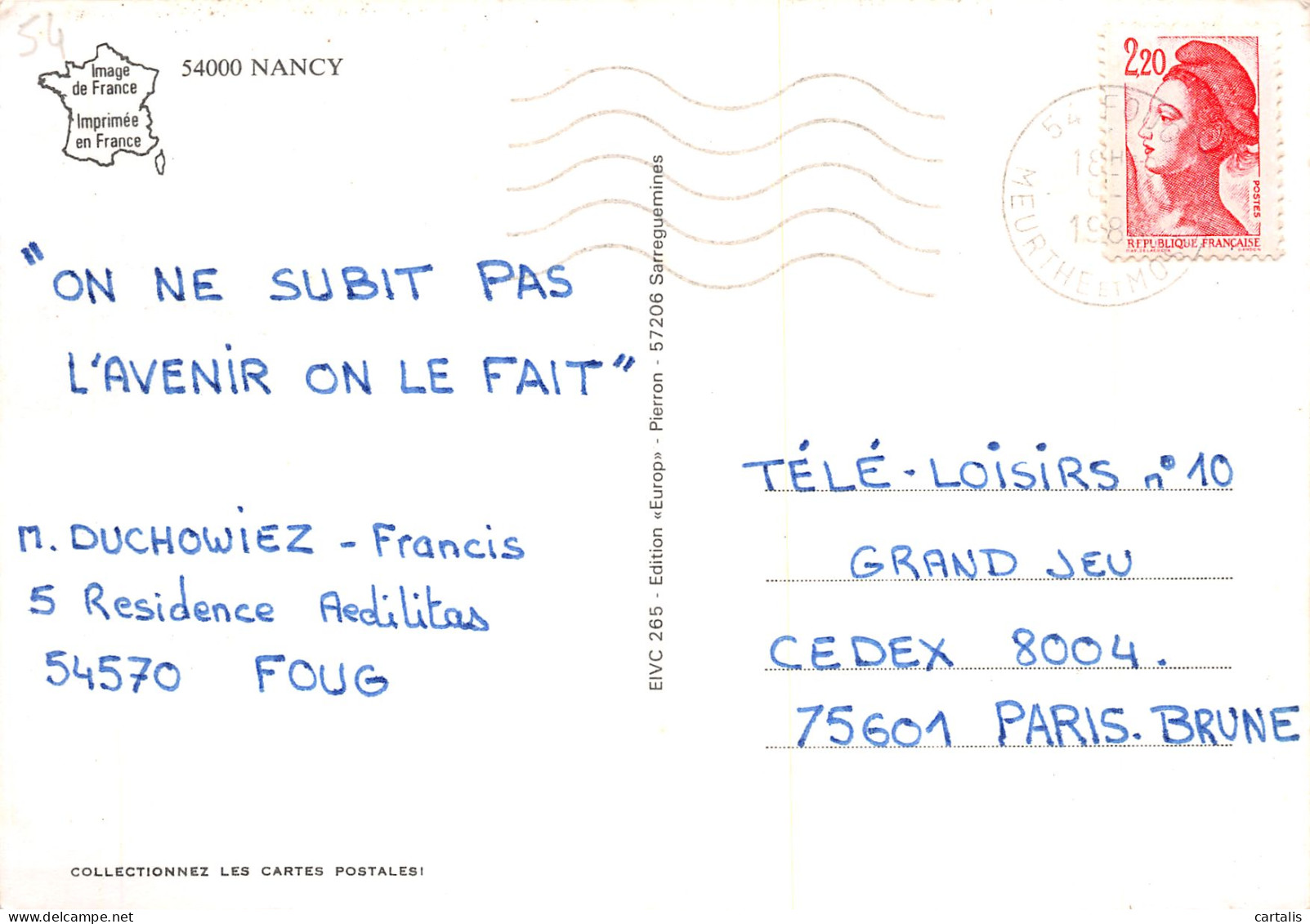 54-NANCY-N°4182-C/0327 - Nancy
