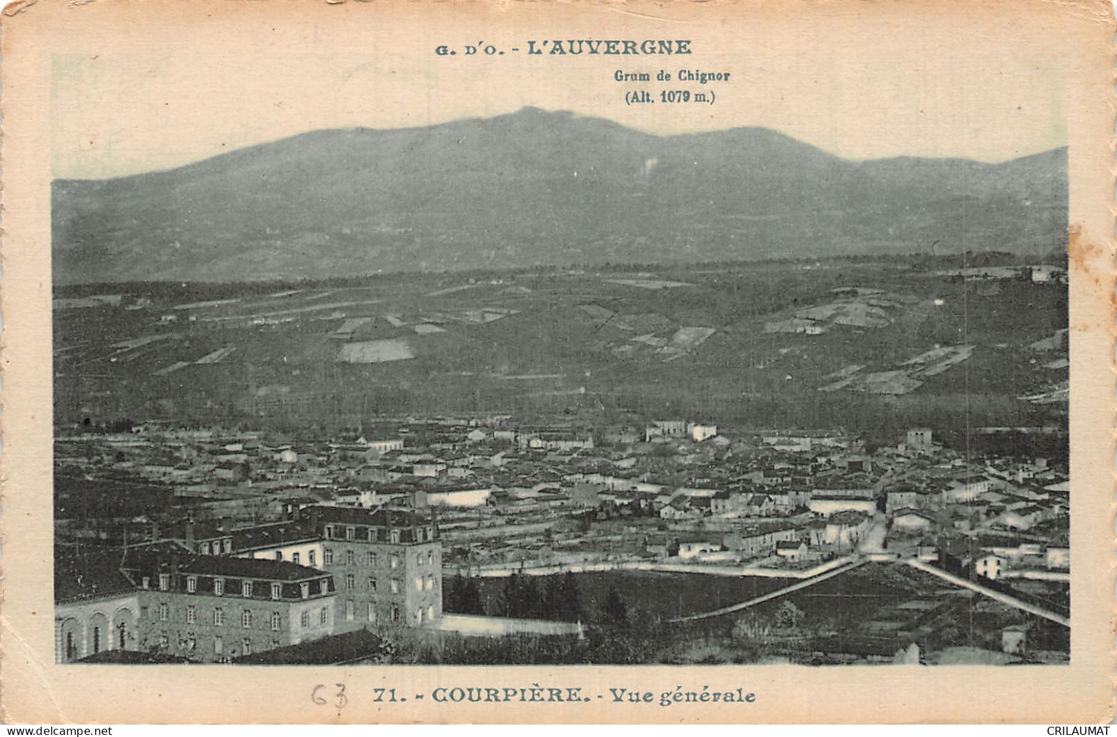 63-COURPIERE-N°LP5131-E/0135 - Courpiere