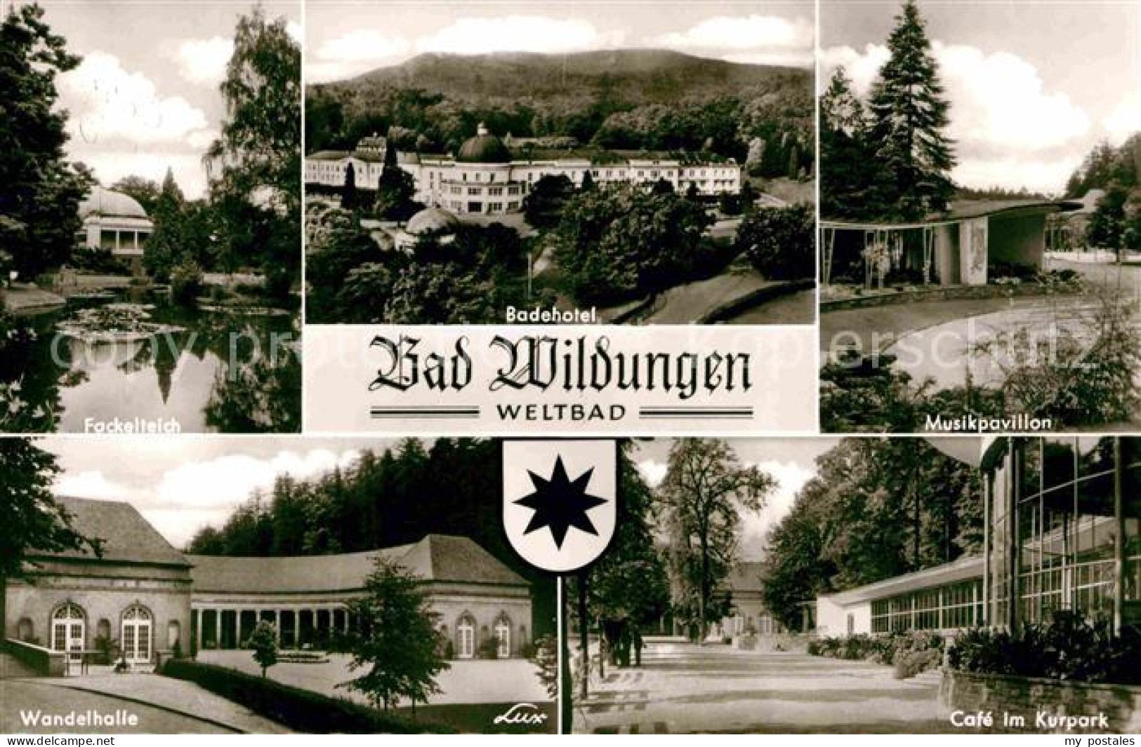 72794757 Bad Wildungen Badehotel Cafe Am Kurpark Wandelhalle Fackelteich Alberts - Bad Wildungen