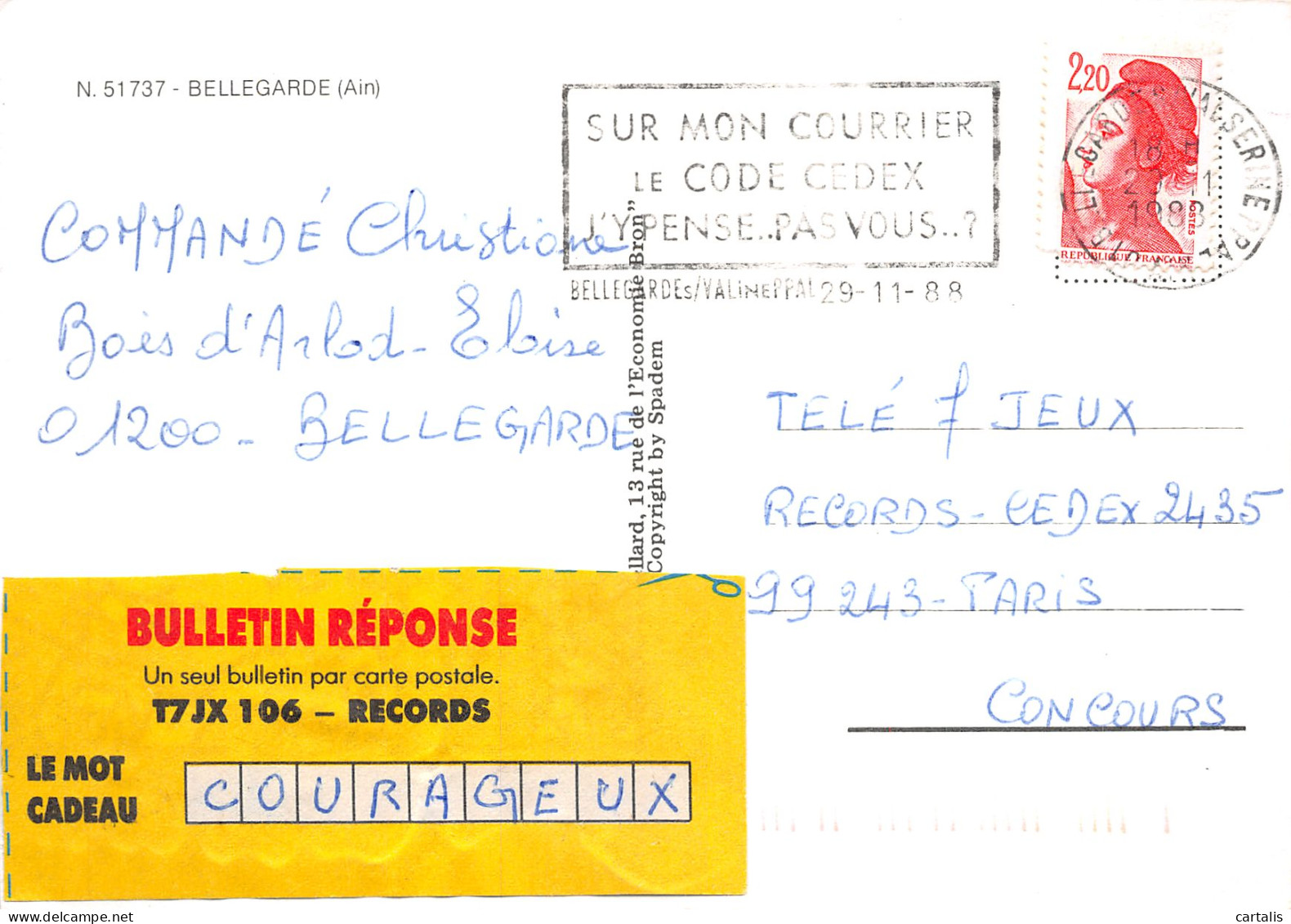 01-BELLEGARDE-N°4183-D/0305 - Zonder Classificatie