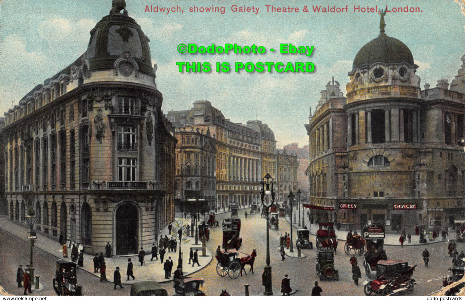 R354954 Aldwych Showing Gaiety Theatre And Waldorf Hotel London. Aldwych Series. - Other & Unclassified