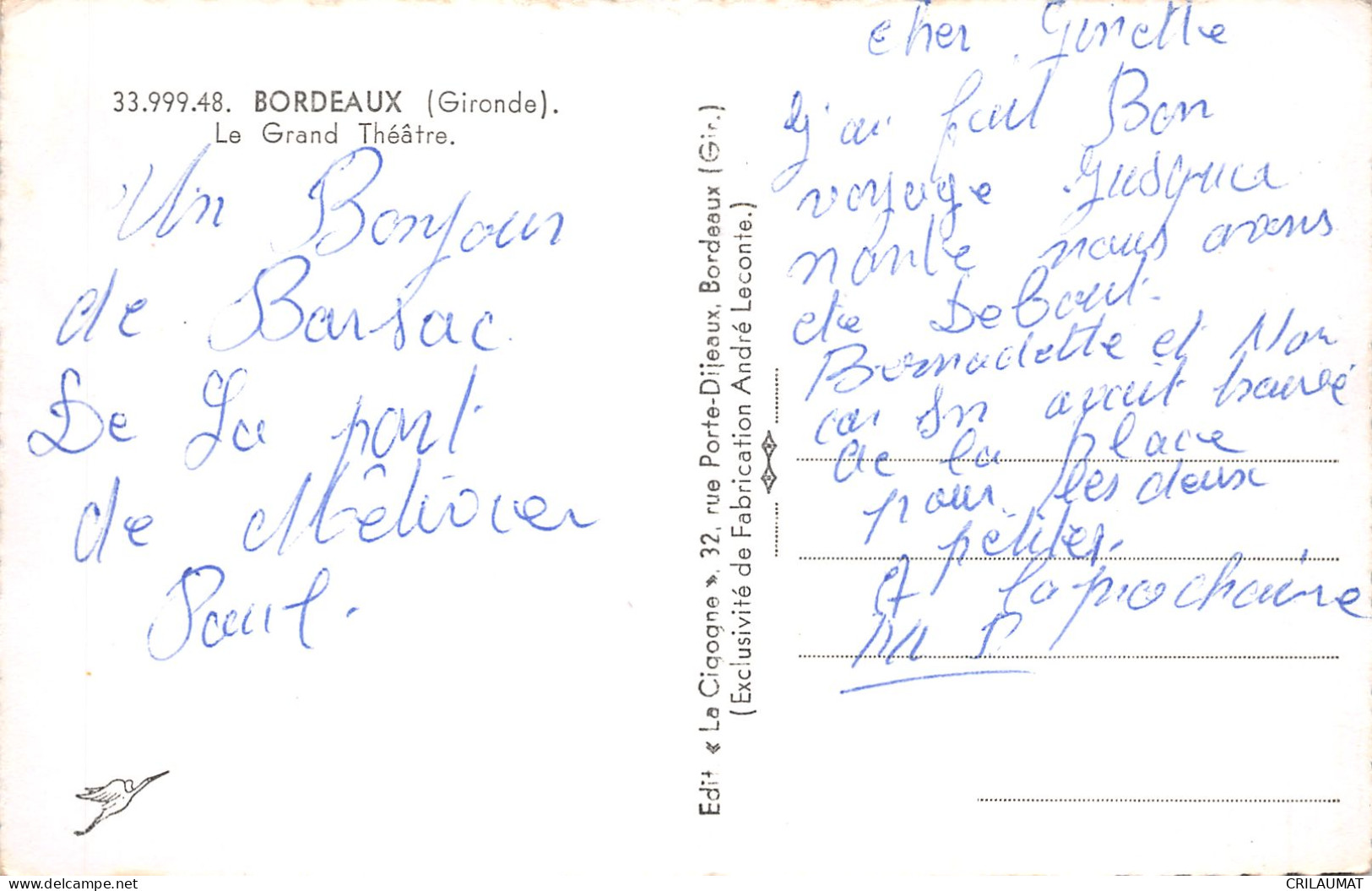 33-BORDEAUX-N°LP5131-D/0057 - Bordeaux
