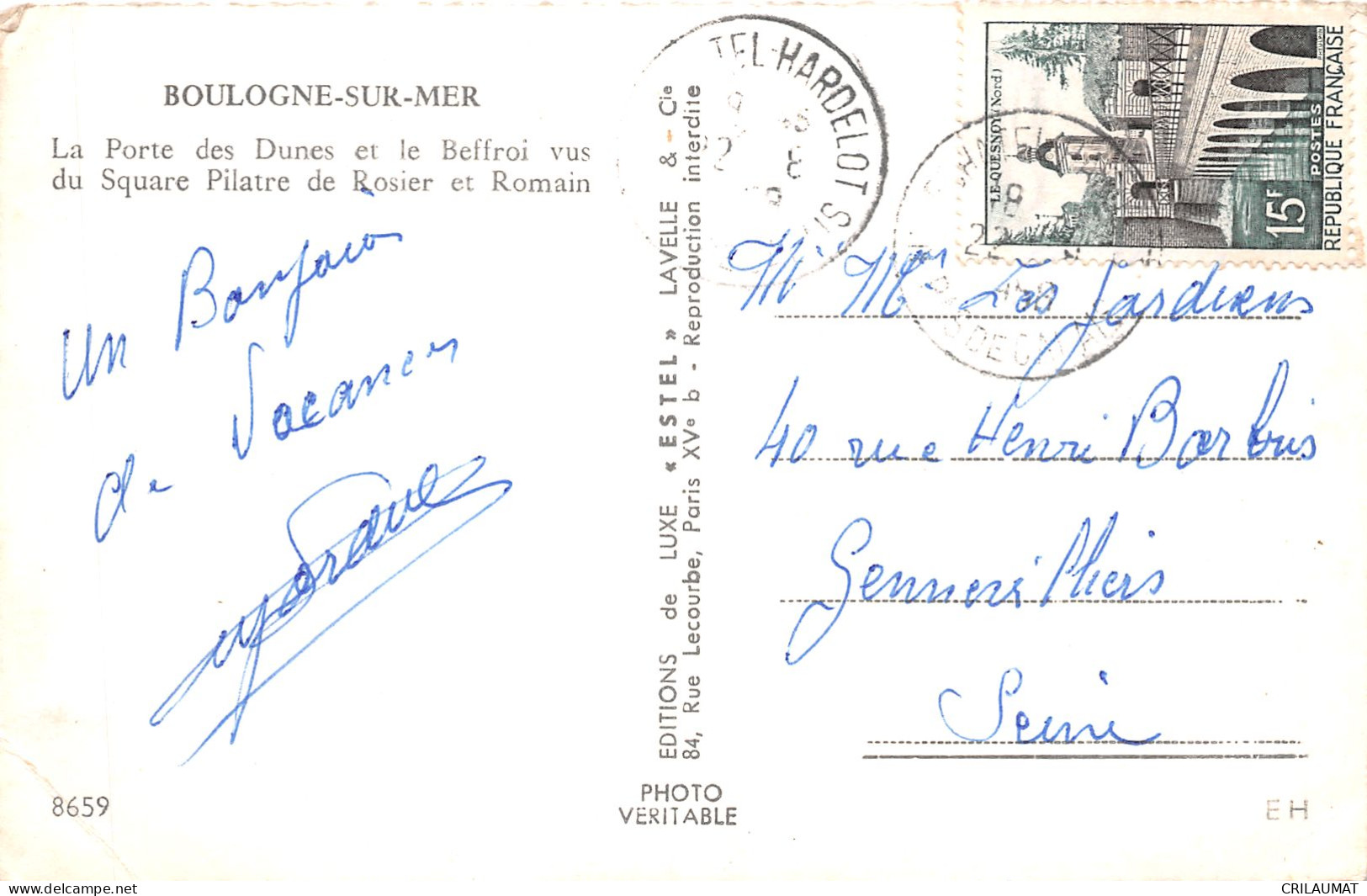 62-BOULOGNE SUR MER-N°LP5131-D/0045 - Boulogne Sur Mer