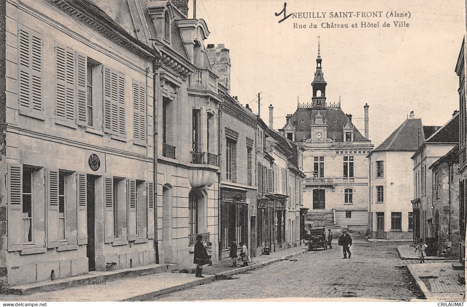 02-NEUILLY SAINT FRONT-N°LP5131-C/0221 - Autres & Non Classés