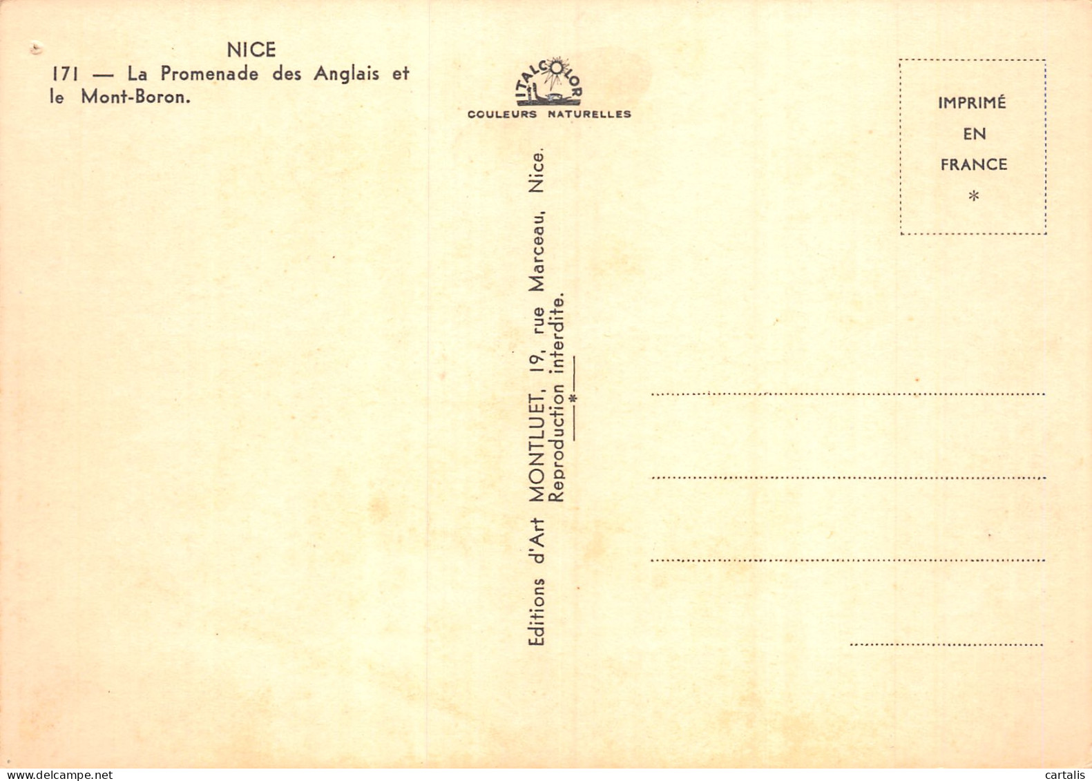 06-NICE-N°4183-D/0153 - Other & Unclassified