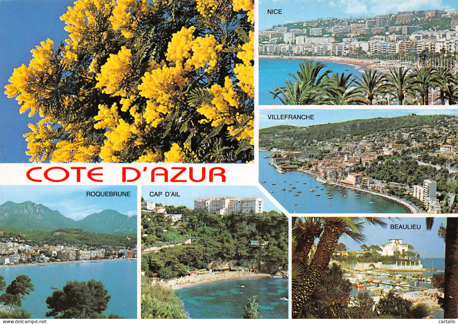 06-LA COTE D AZUR-N°4183-D/0091 - Autres & Non Classés