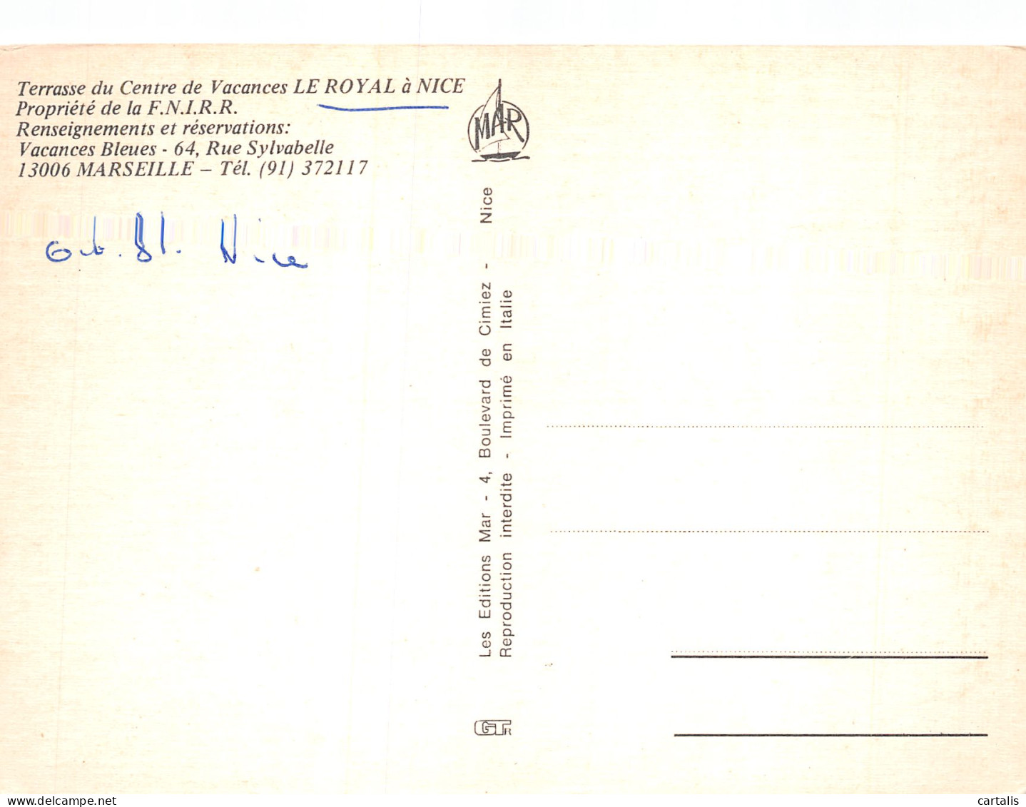06-NICE-N°4183-D/0099 - Other & Unclassified