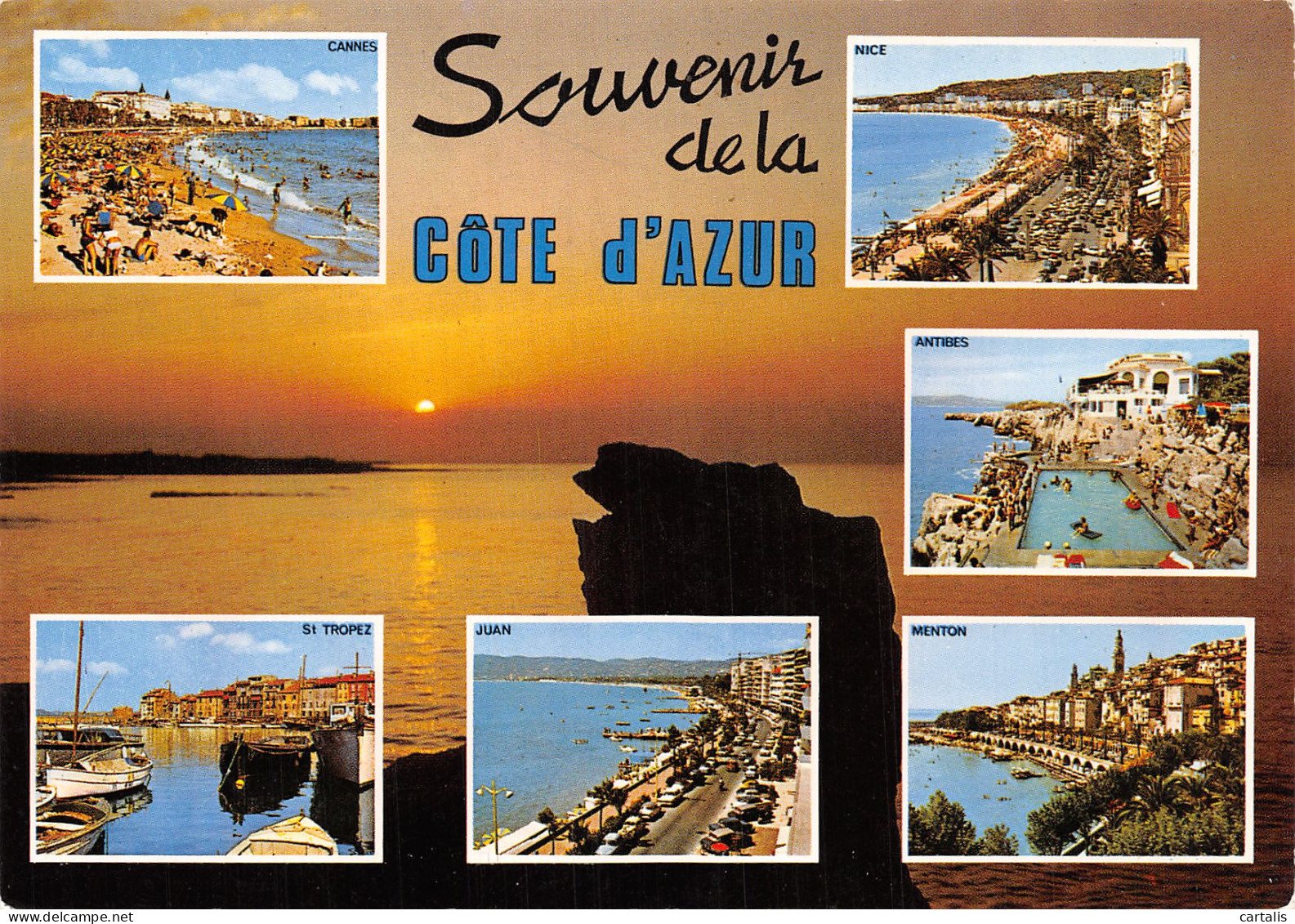 06-LA COTE D AZUR-N°4183-D/0095 - Autres & Non Classés