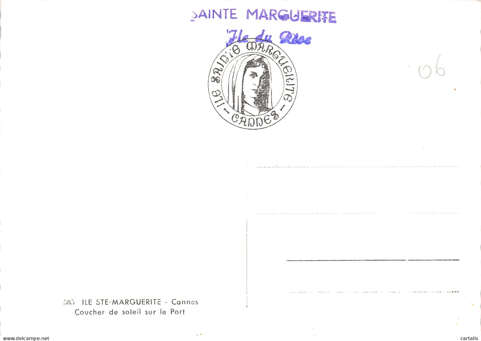 06-ILE SAINTE MARGUERITE-N°4183-D/0085 - Other & Unclassified