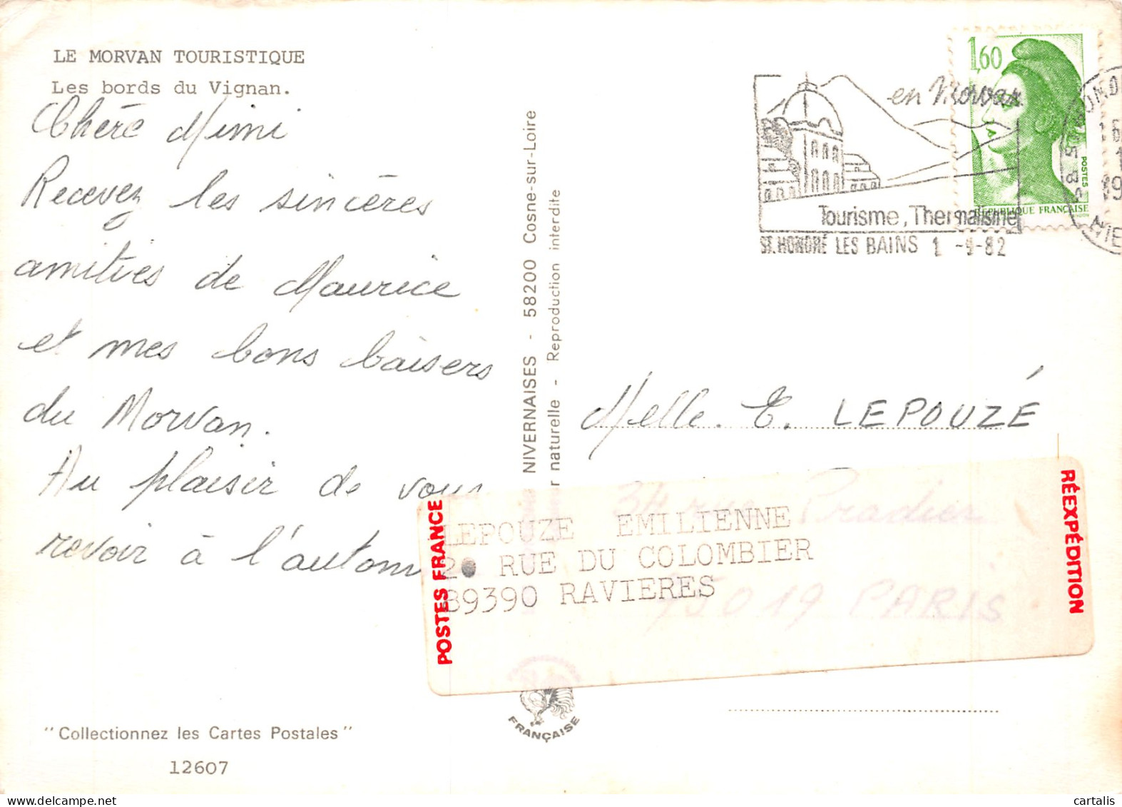 58-LES BORDS DU VIGNAN-N°4183-D/0059 - Altri & Non Classificati