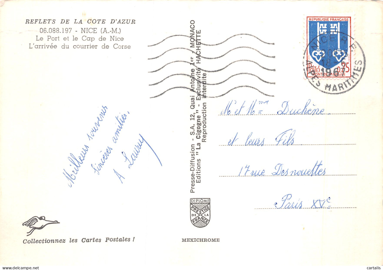 06-NICE-N°4183-D/0025 - Andere & Zonder Classificatie