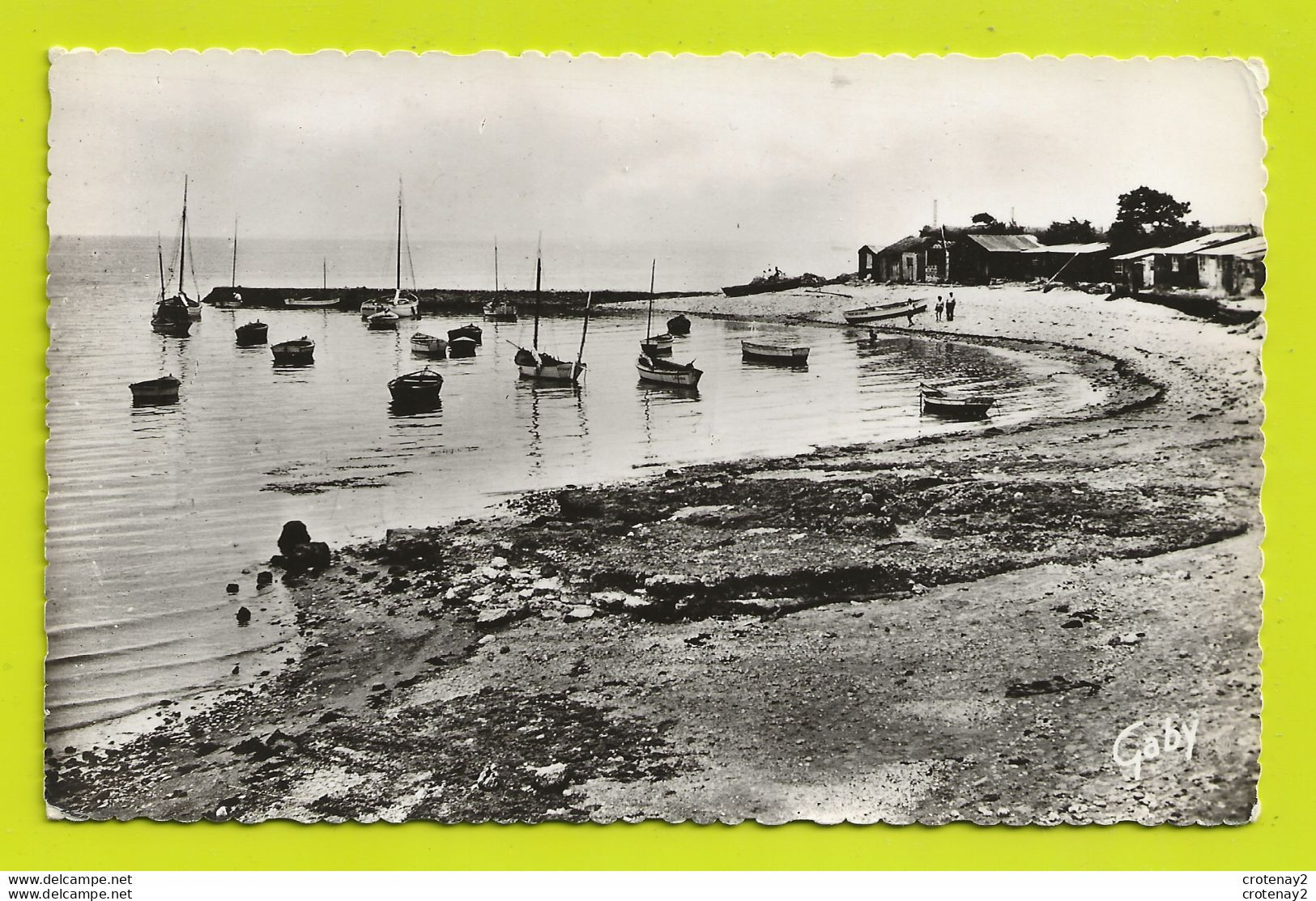 17 ANGOULINS SUR MER N°12 Le Port En 1966 Gaby - Angoulins