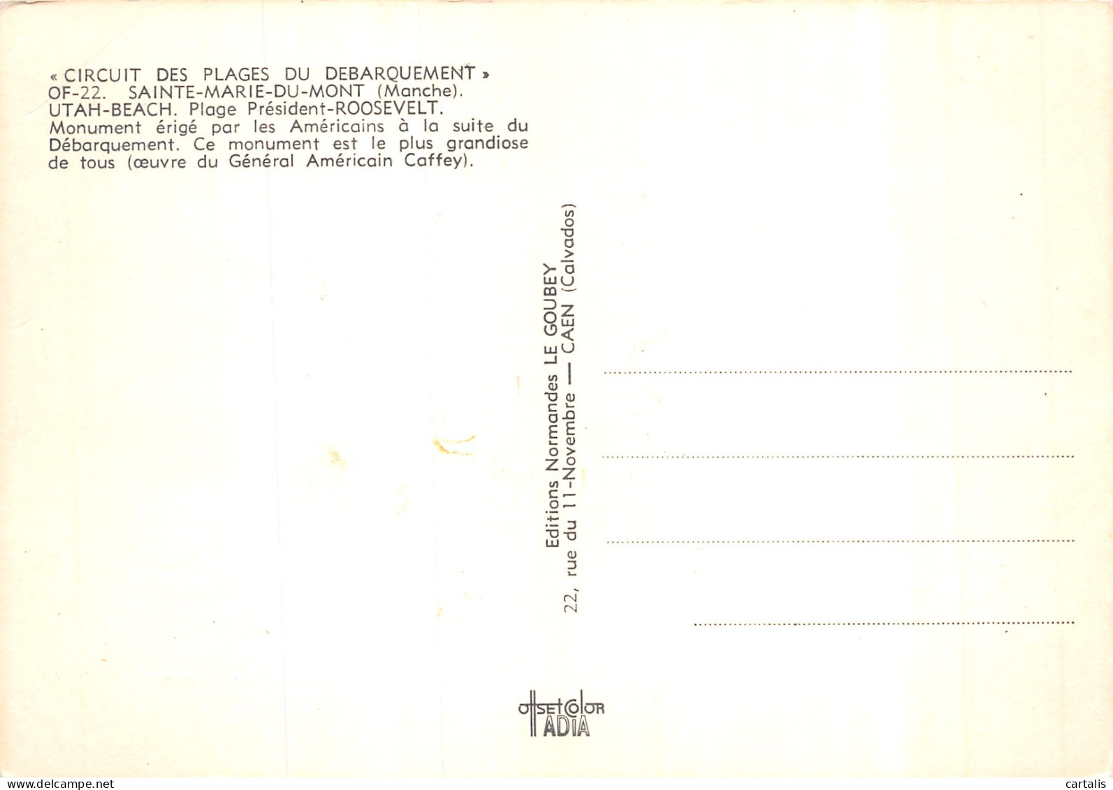 50-SAINTE MARIE DU MONT-N°4183-C/0299 - Andere & Zonder Classificatie