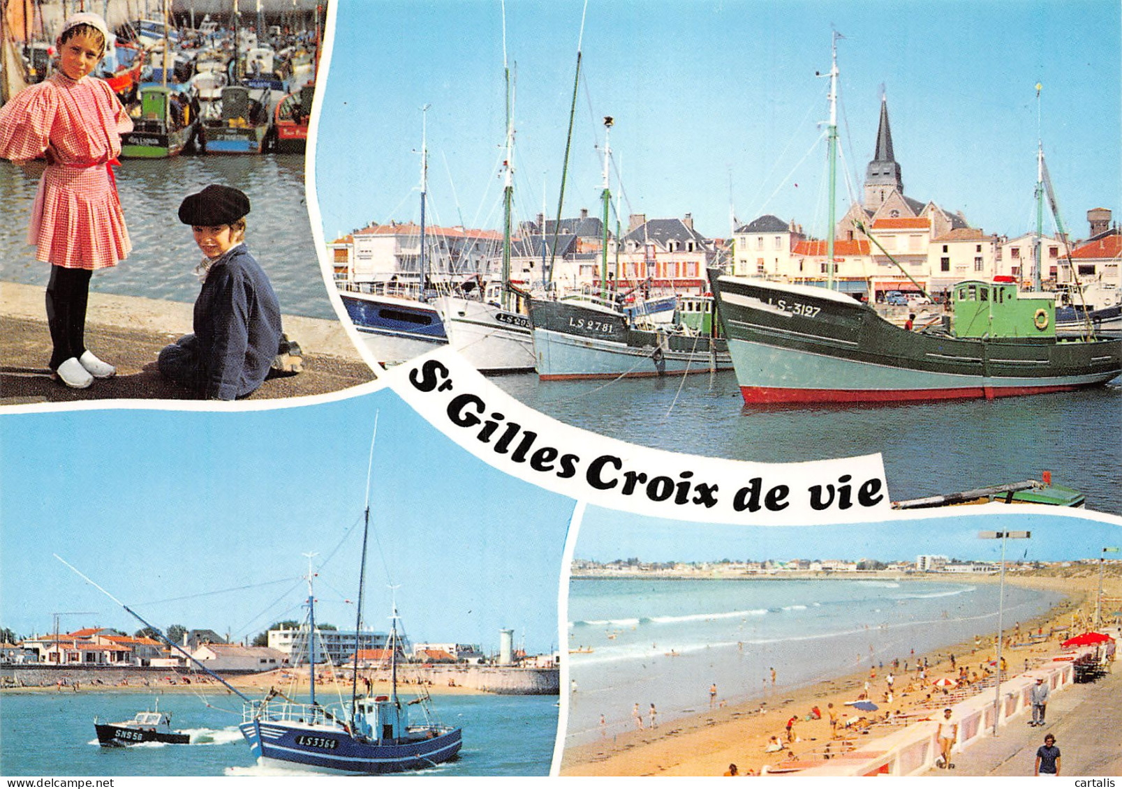 85-SAINT GILLES CROIX DE VIE-N°4183-C/0271 - Saint Gilles Croix De Vie