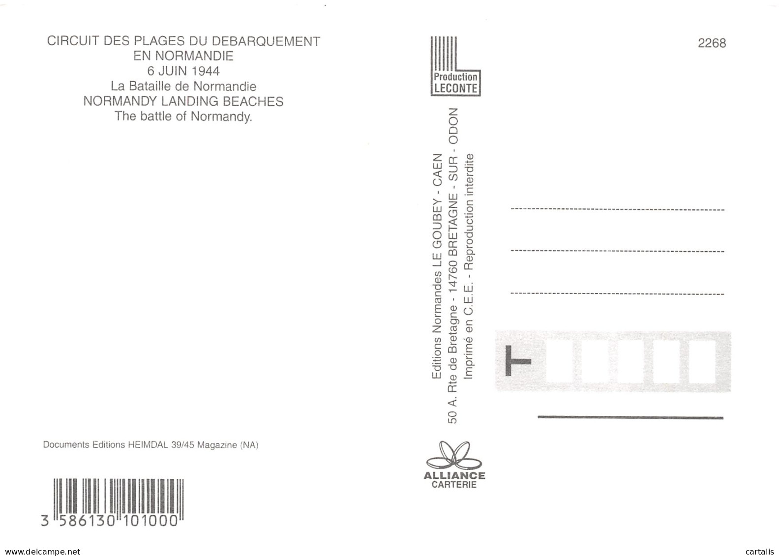 14-NORMANDIE LE DEBARQUEMENT-N°4183-C/0287 - Autres & Non Classés