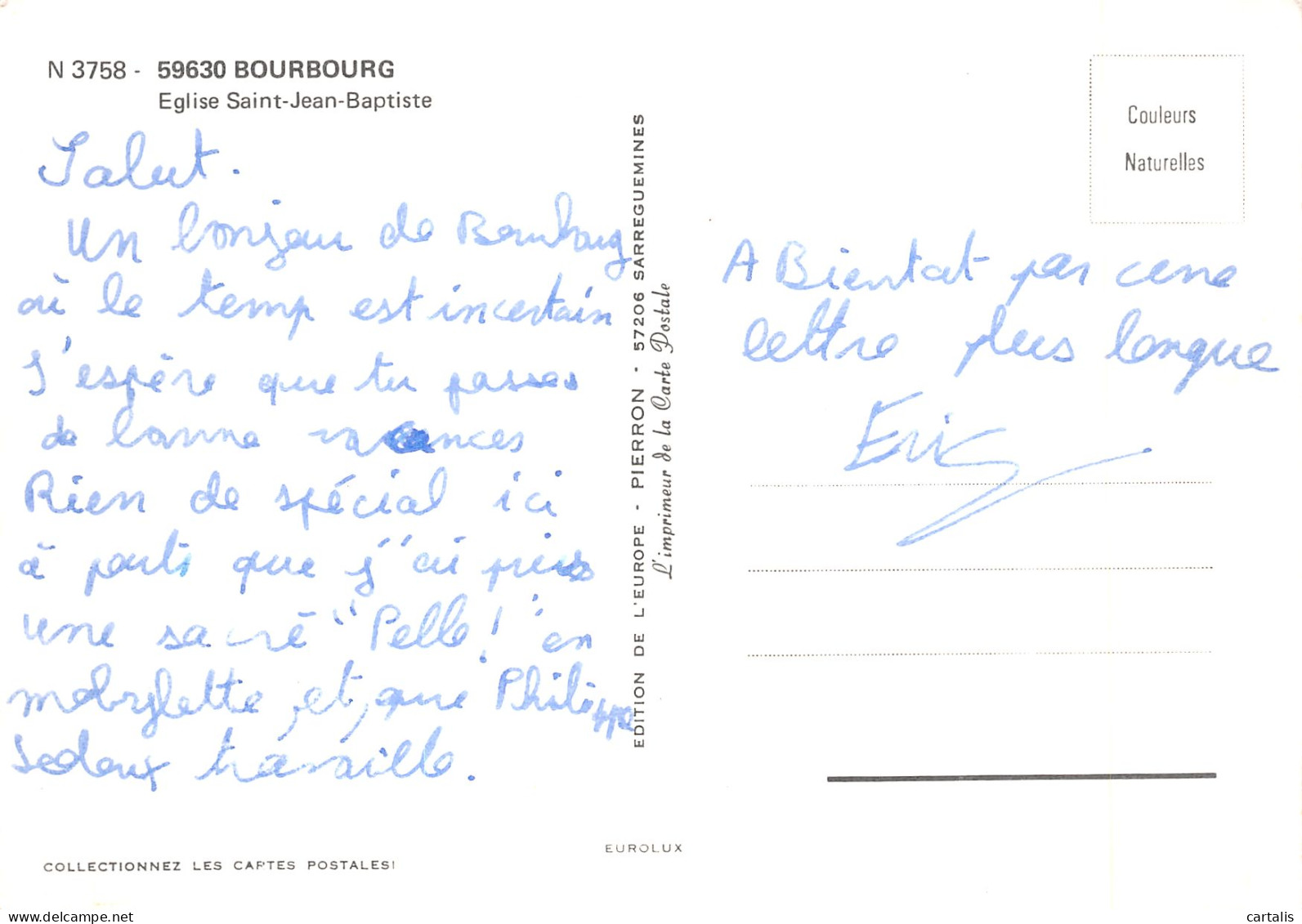 59-BOURBOURG-N°4183-C/0199 - Altri & Non Classificati