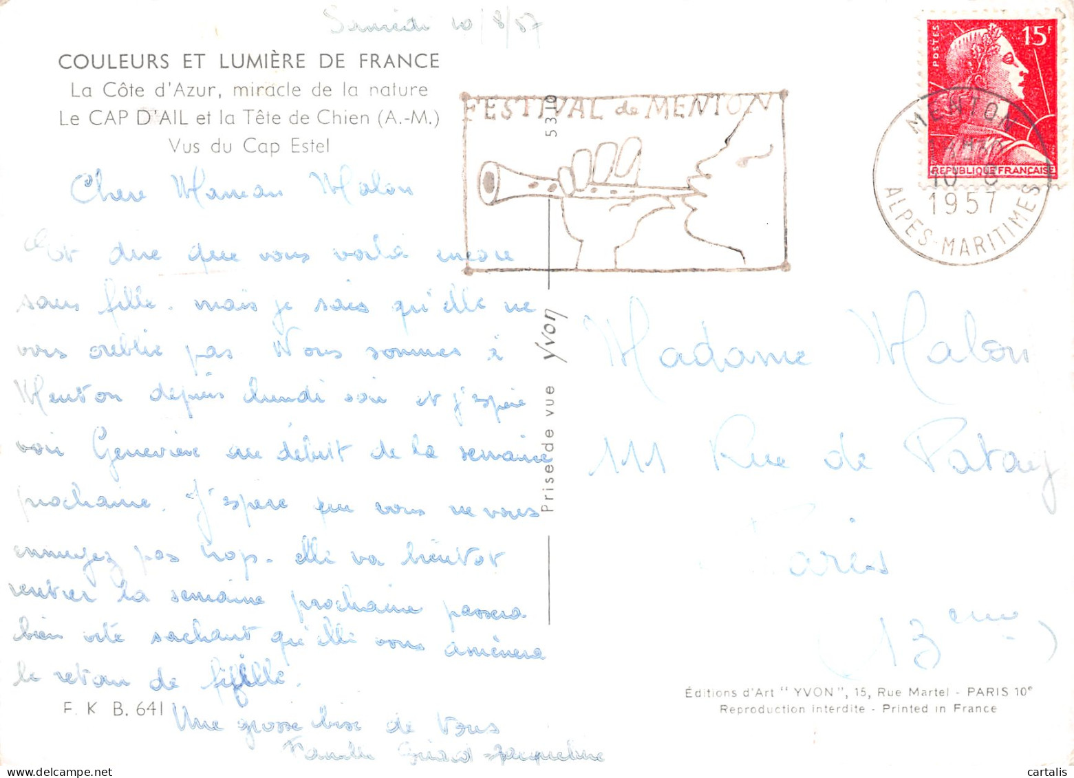 06-LE CAP D AIL-N°4183-C/0011 - Other & Unclassified