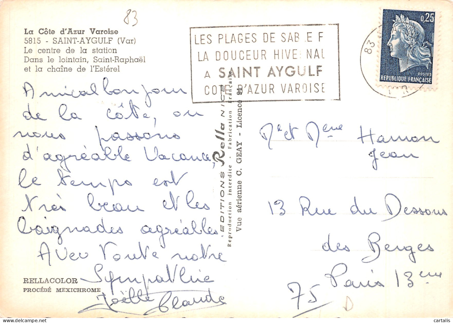 83-SAINT AYGULF-N°4183-C/0007 - Saint-Aygulf