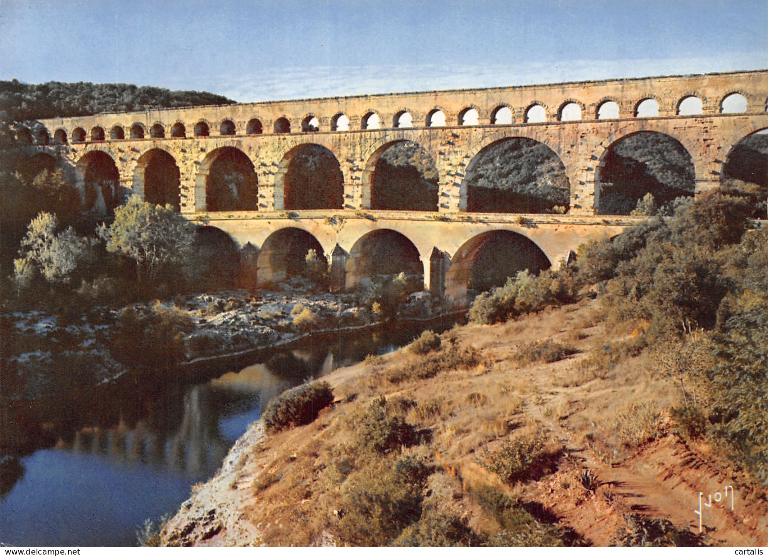 30-LE PONT DU GARD-N°4183-B/0371 - Sonstige & Ohne Zuordnung