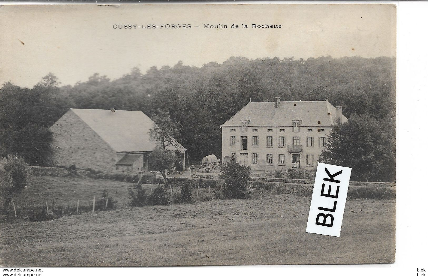 89 . Yonne :  Cussy Les Forges :   Moulin  De La Rochette . - Otros & Sin Clasificación