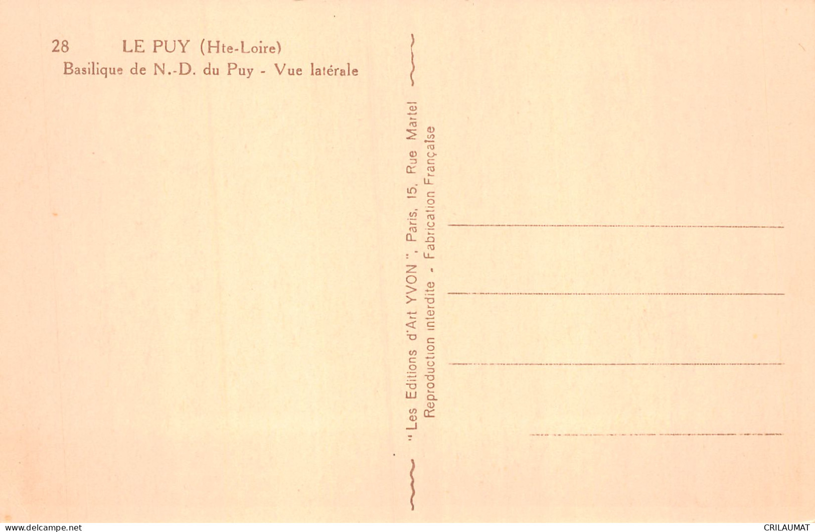 43-LE PUY-N°LP5131-G/0233 - Other & Unclassified