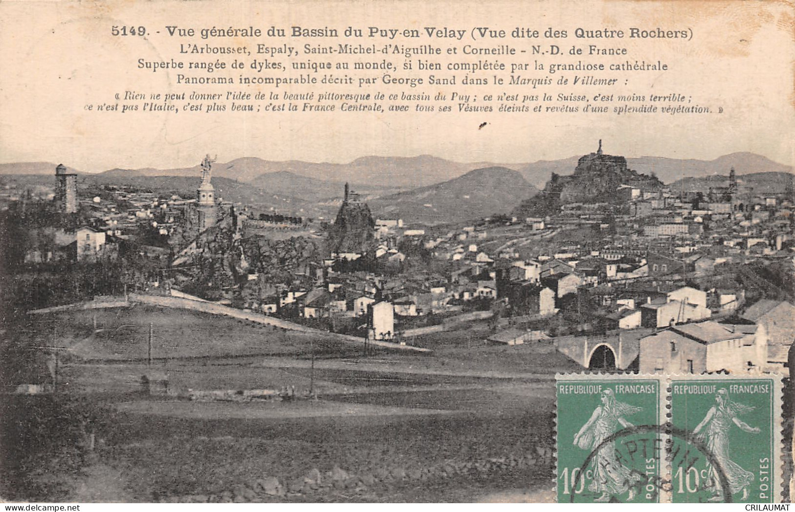 43-LE PUY-N°LP5131-G/0155 - Sonstige & Ohne Zuordnung