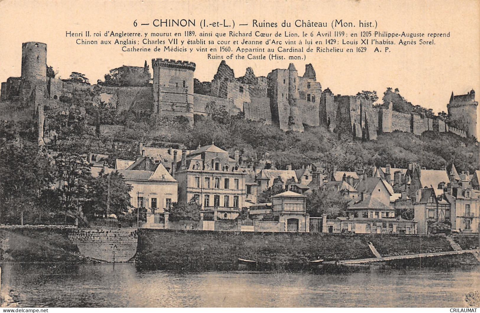 37-CHINON -N°LP5131-F/0109 - Chinon