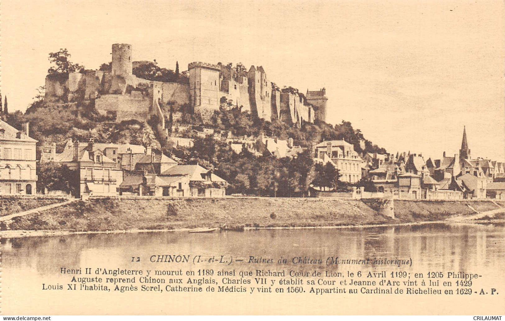 37-CHINON -N°LP5131-F/0103 - Chinon