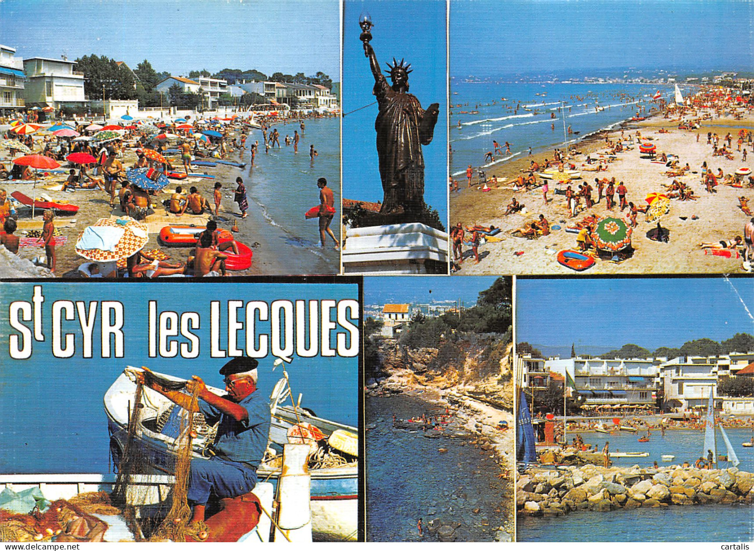 83-SAINT CYR LES LECQUES-N°4184-C/0129 - Saint-Cyr-sur-Mer