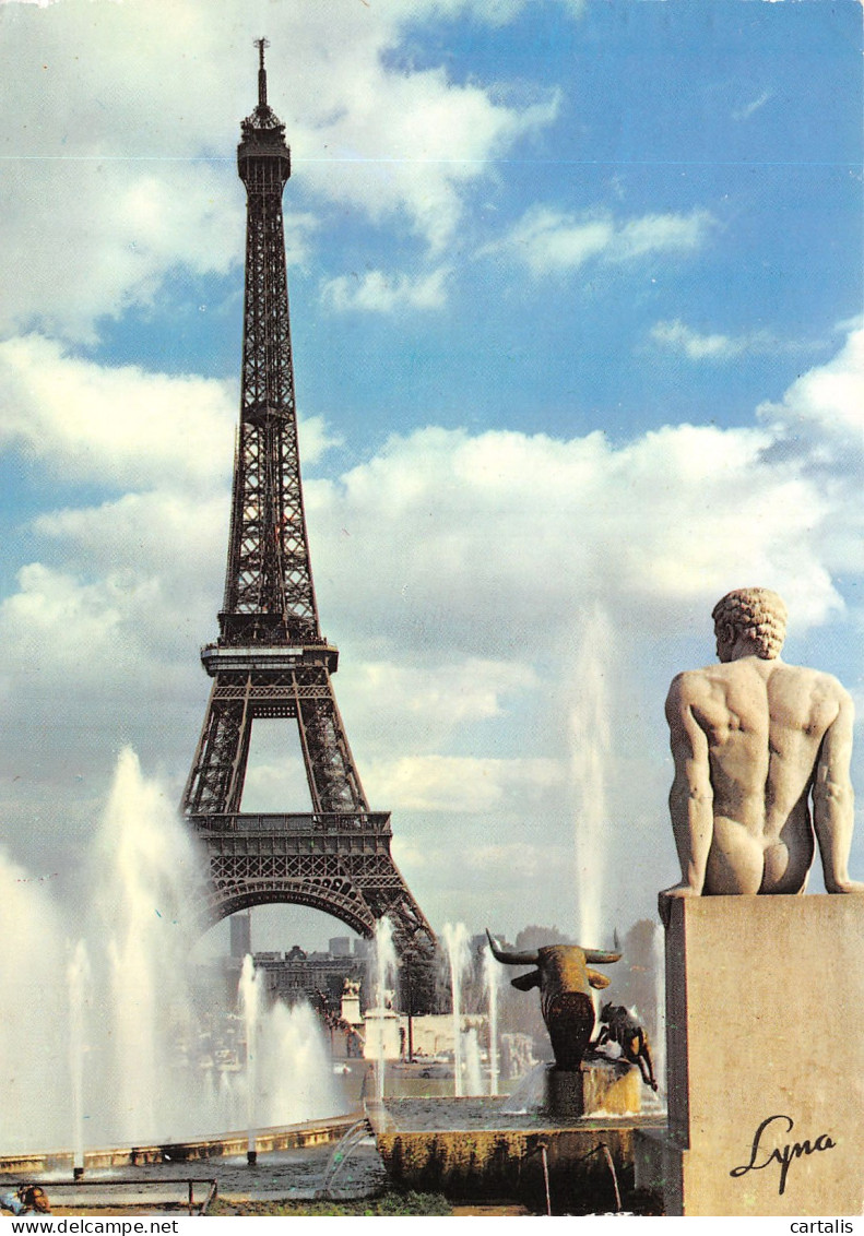 75-PARIS LA TOUR EIFFEL-N°4184-C/0033 - Eiffelturm