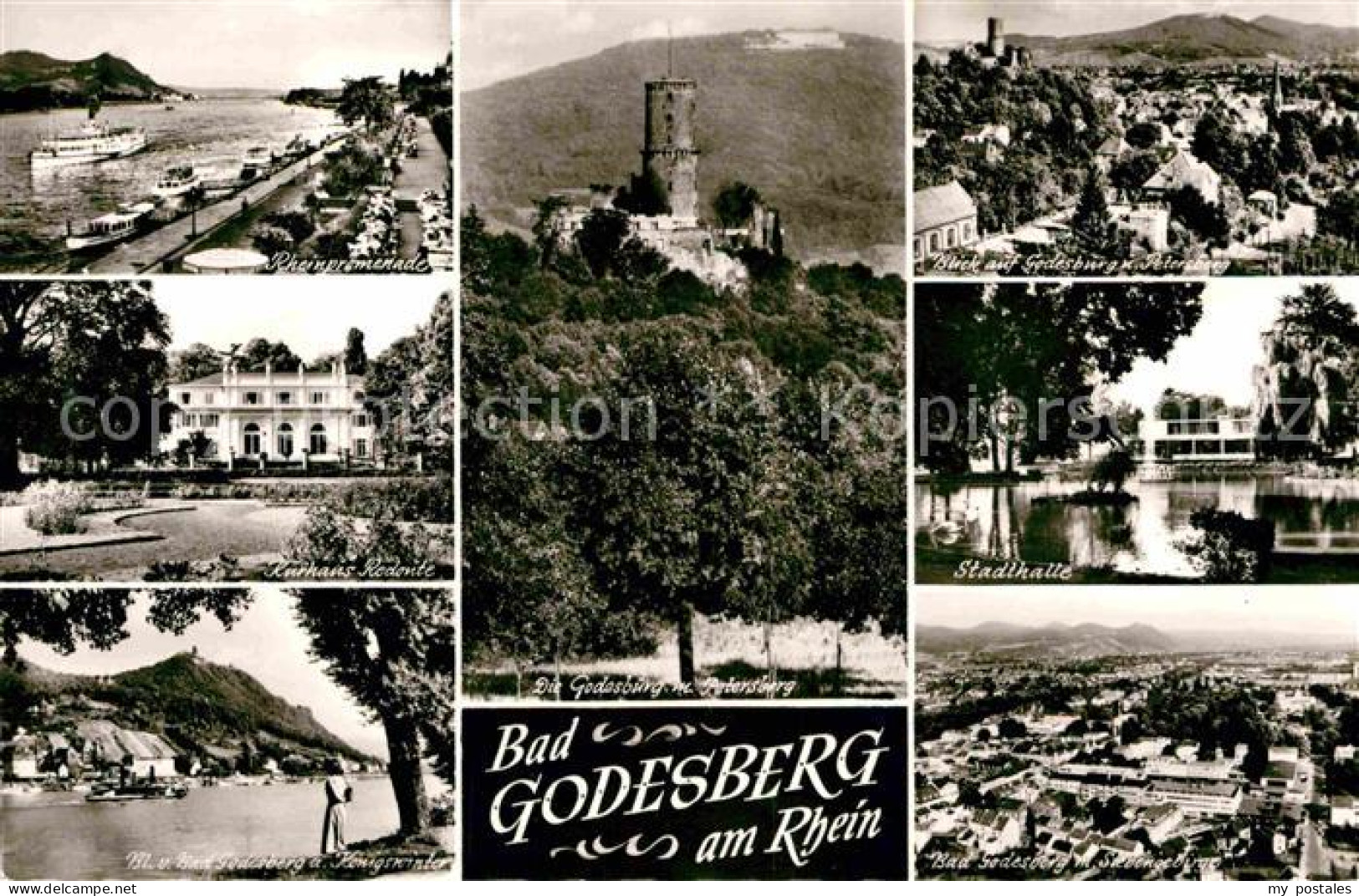 72794219 Bad Godesberg Godesburg Stadthalle Kurhaus Rheinpromenade Bad Godesberg - Bonn