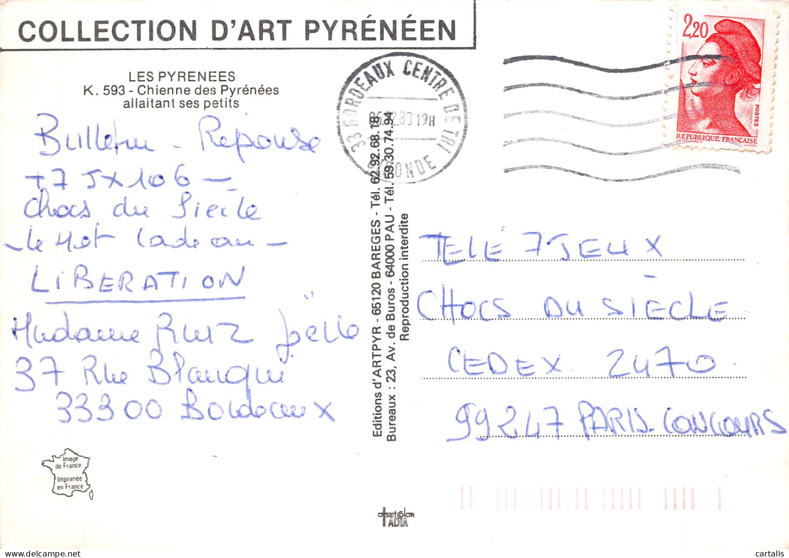 65-LES PYRENEES-N°4184-C/0025 - Andere & Zonder Classificatie