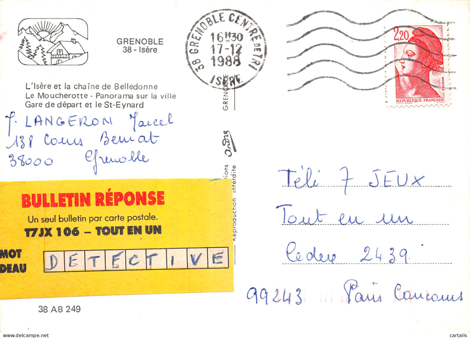 38-GRENOBLE-N°4184-B/0395 - Grenoble