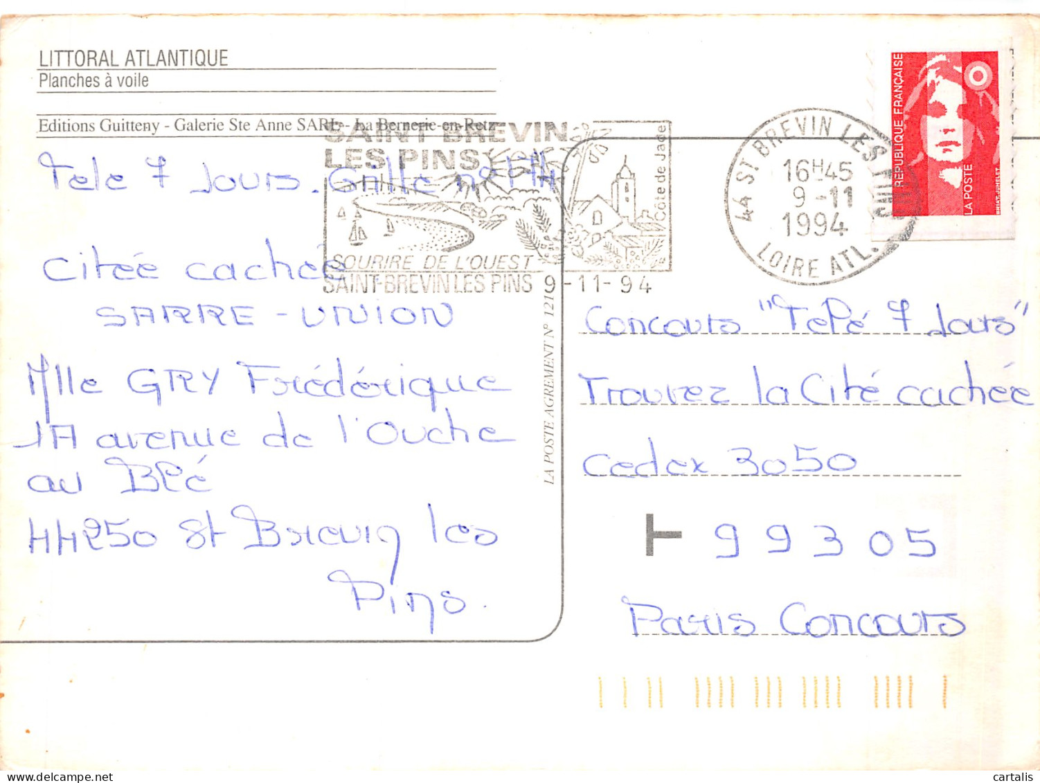 44-LE LITTORAL ATLANTIQUE-N°4184-B/0299 - Other & Unclassified