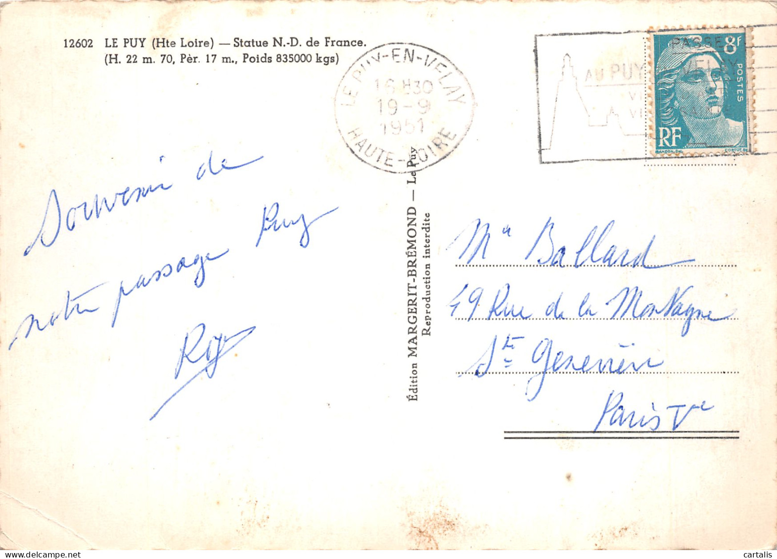 43-LE PUY-N°4184-B/0199 - Le Puy En Velay