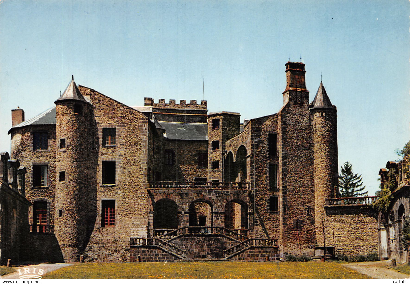 63-RIOM LE CHATEAU DE CHAZERON-N°4184-B/0141 - Riom