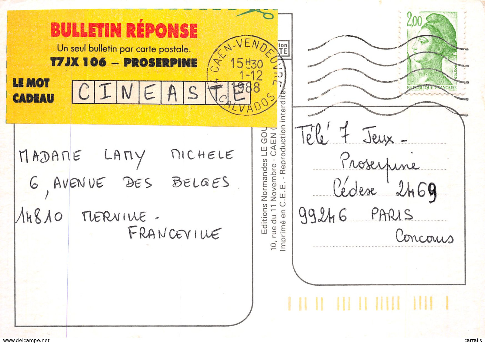 14-FRANCEVILLE PLAGE-N°4184-B/0119 - Sonstige & Ohne Zuordnung