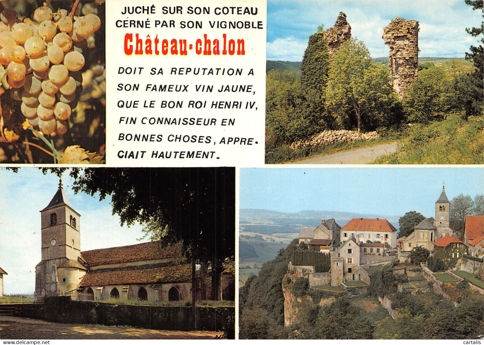 39-CHATEAU CHALON-N°4184-B/0099 - Other & Unclassified