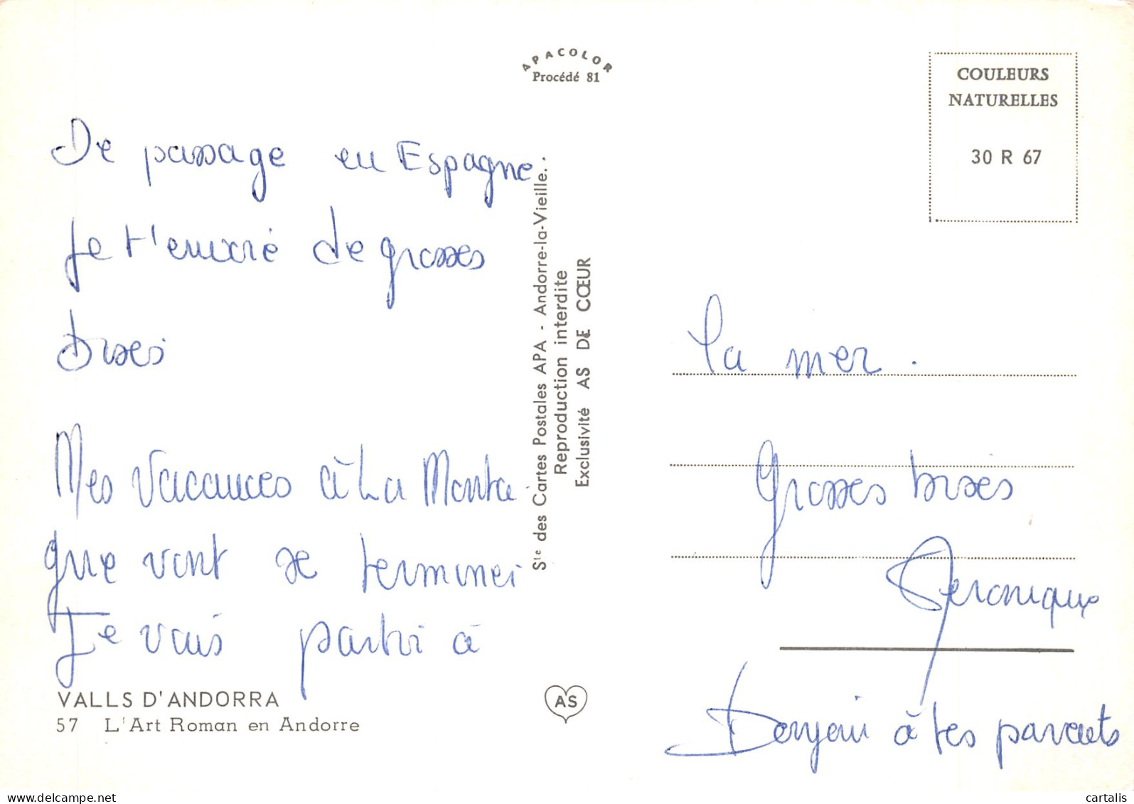 ET-ANDORRE-N°4184-B/0065 - Andorra