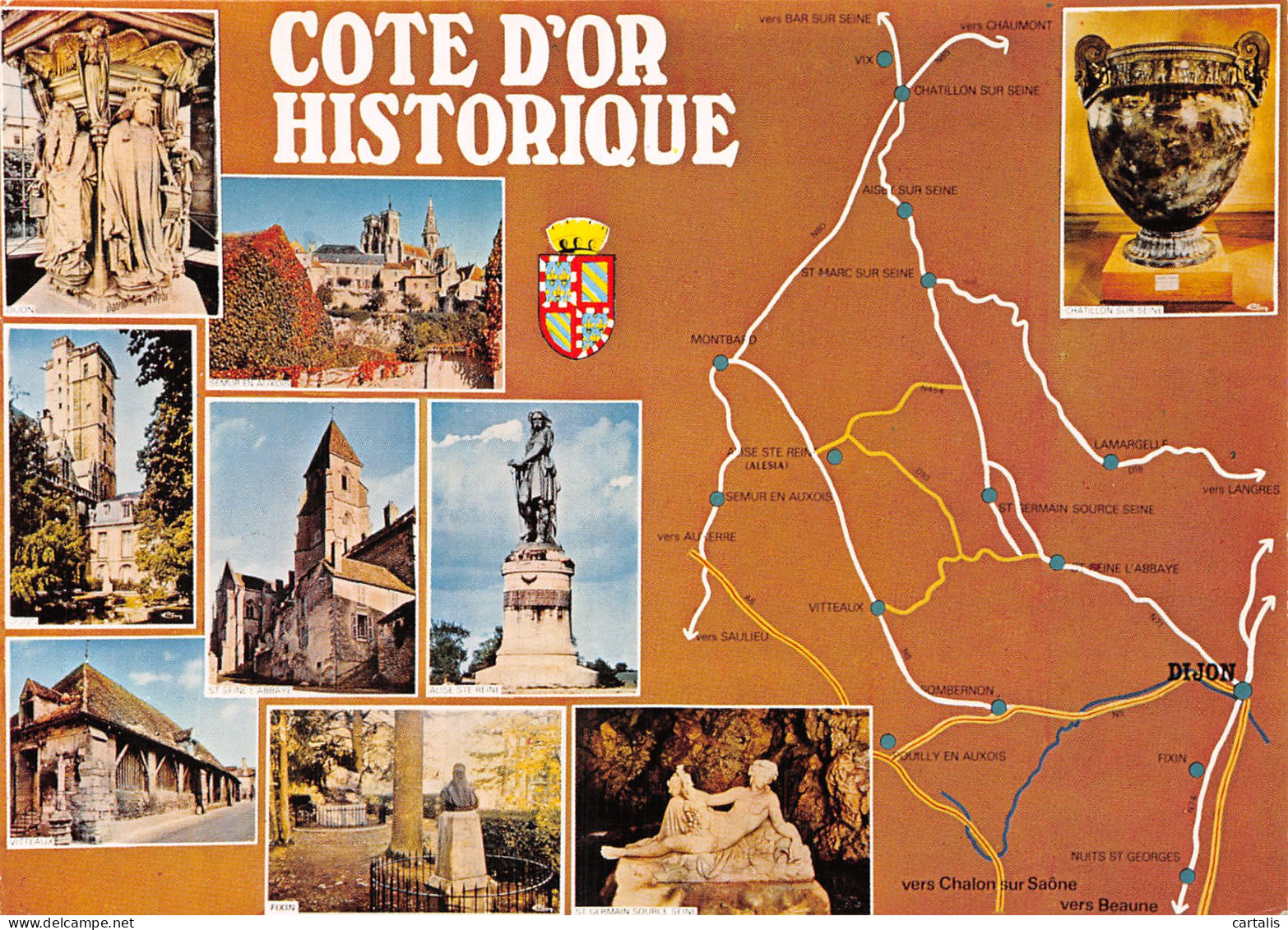 21-LA COTE D OR-N°4184-A/0363 - Other & Unclassified