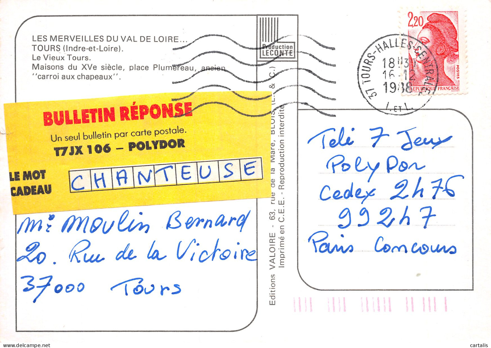 37-TOURS-N°4184-A/0311 - Tours