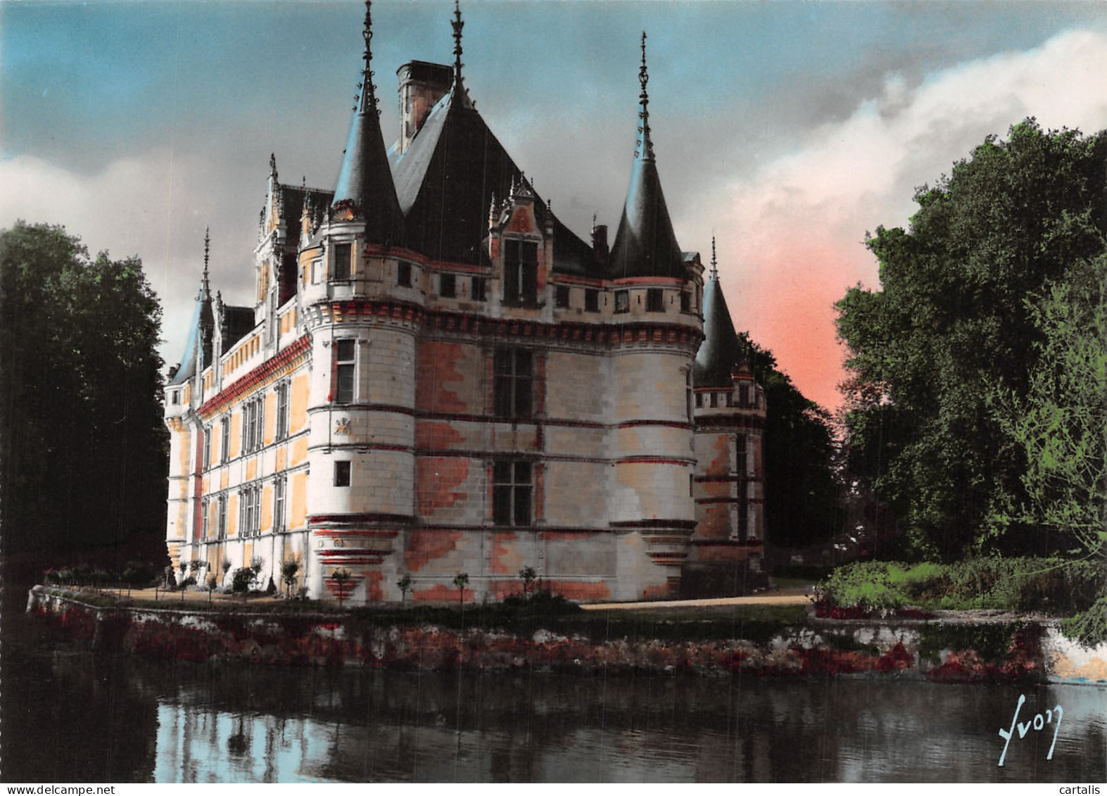 37-AZAY LE RIDEAU LE CHATEAU-N°4184-A/0185 - Azay-le-Rideau