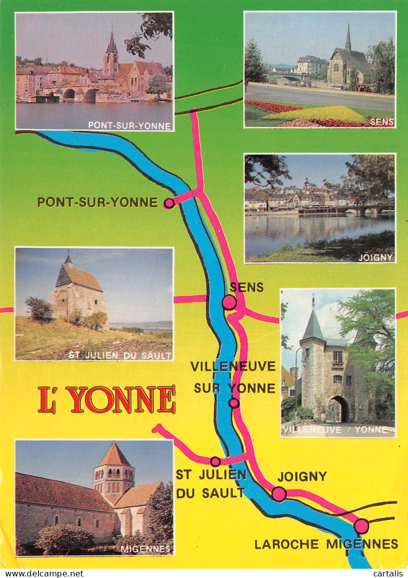 89-L YONNE-N°4184-A/0131 - Otros & Sin Clasificación