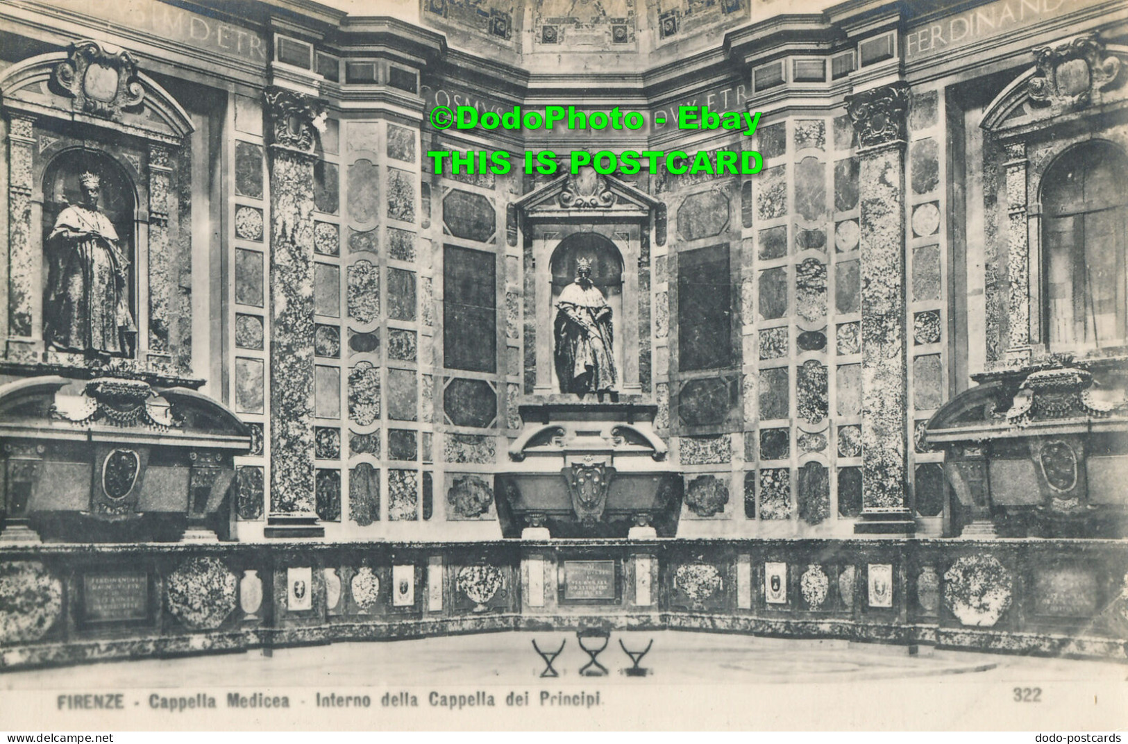 R355423 Firenze. Cappella Medicea. Interno Della Cappella Dei Principi - World