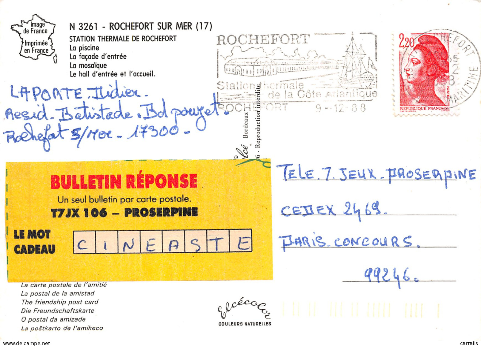 17-ROCHEFORT SUR MER-N°4183-D/0375 - Rochefort