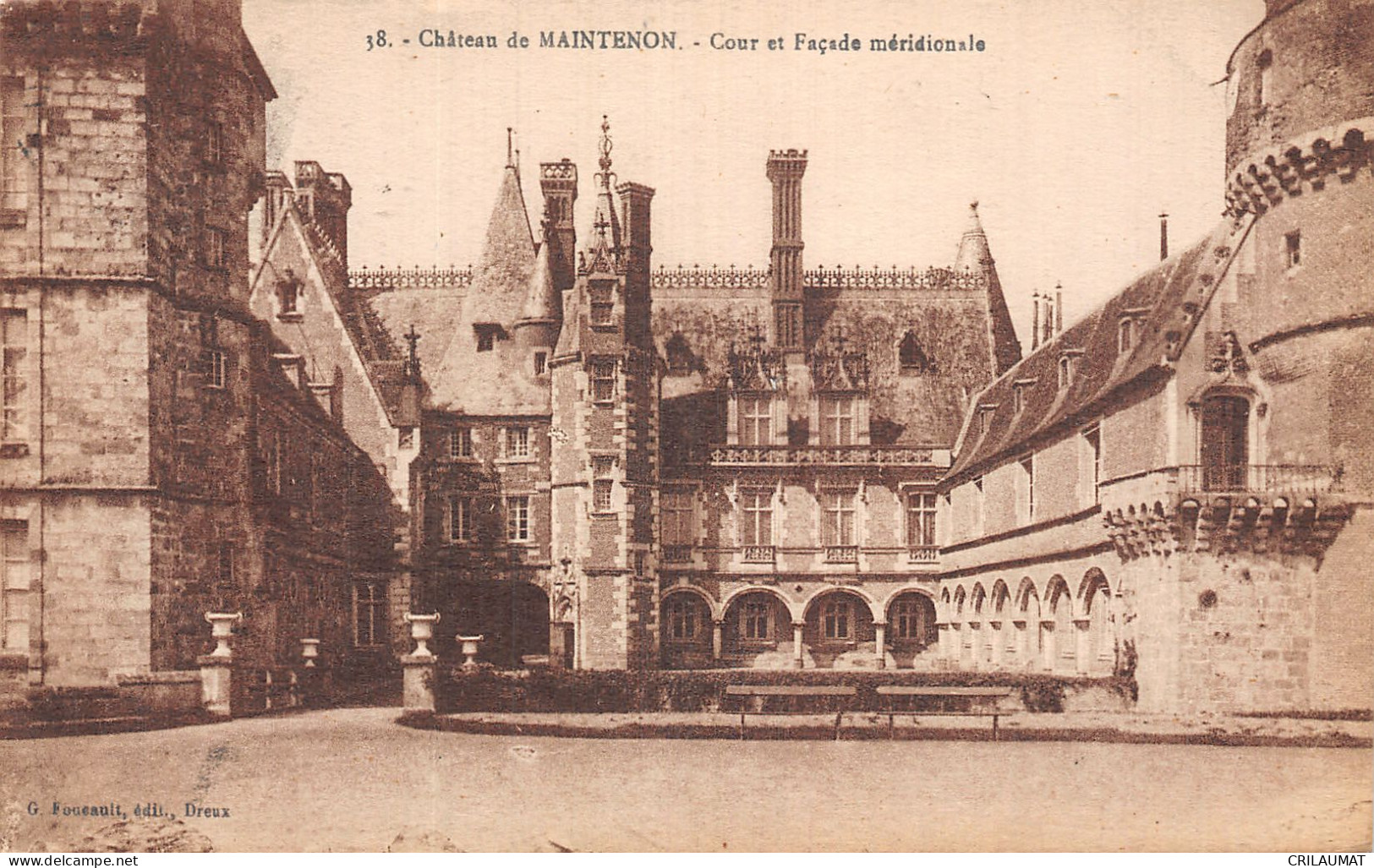 28-MAINTENON LE CHATEAU-N°LP5132-B/0277 - Maintenon