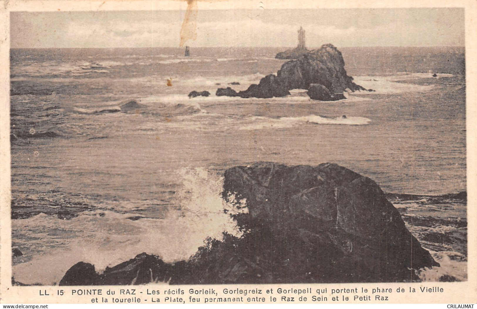 29-POINTE DU RAZ-N°LP5132-B/0229 - Sonstige & Ohne Zuordnung